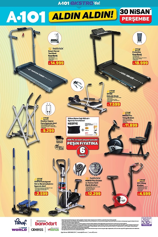 Hattrick Smart Marvel Yeni Nesil Tam Katlanabilir Koşu Bandı 14.999 TL