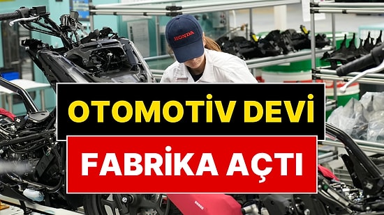 Otomotiv Devi Türkiye’de Motosiklet Fabrikası Açtı