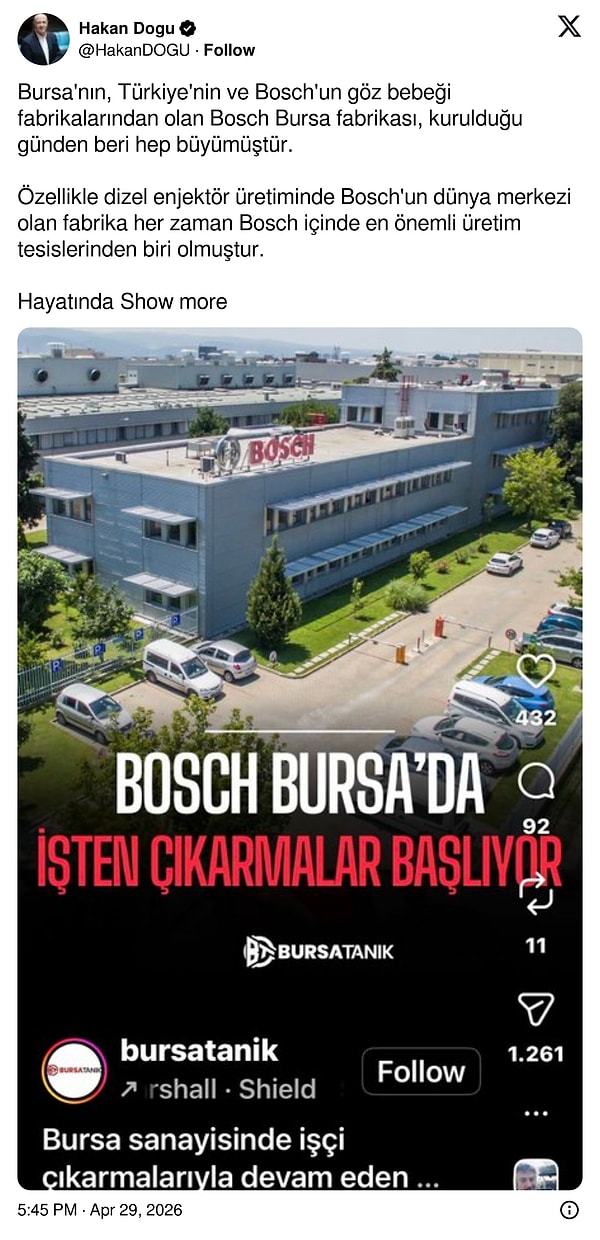 Renault Türkiye CEO'su: "Türkiye sanayisi çok ağır yaralı"