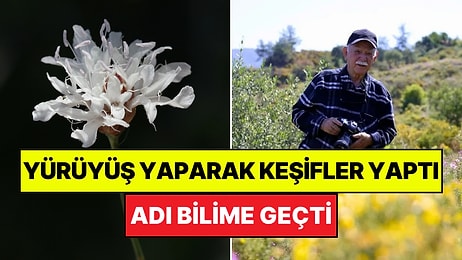 78 Yaşında Sadece Yürüyüş Yaparak Yeni Keşiflere İmza Attı: Adı Bilime Geçti