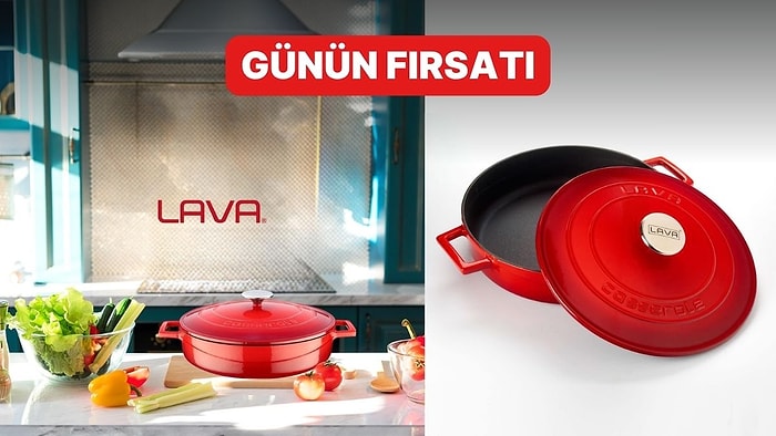 Günün Fırsatı: Yemeklerinizin Lezzetini Artıracak Lava Döküm Tencere İndirimde!