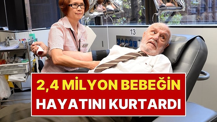 60 Yıl Boyunca Her Hafta Kan Verdi: 1.173 Bağışla Rekor Kırdı