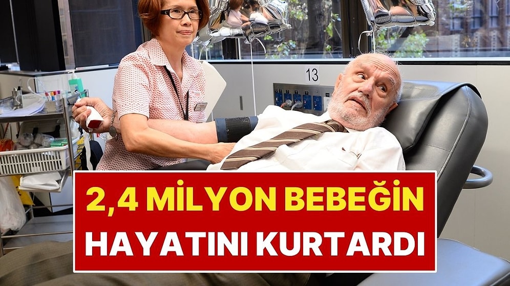 60 Yıl Boyunca Her Hafta Kan Verdi: 1.173 Bağışla Rekor Kırdı