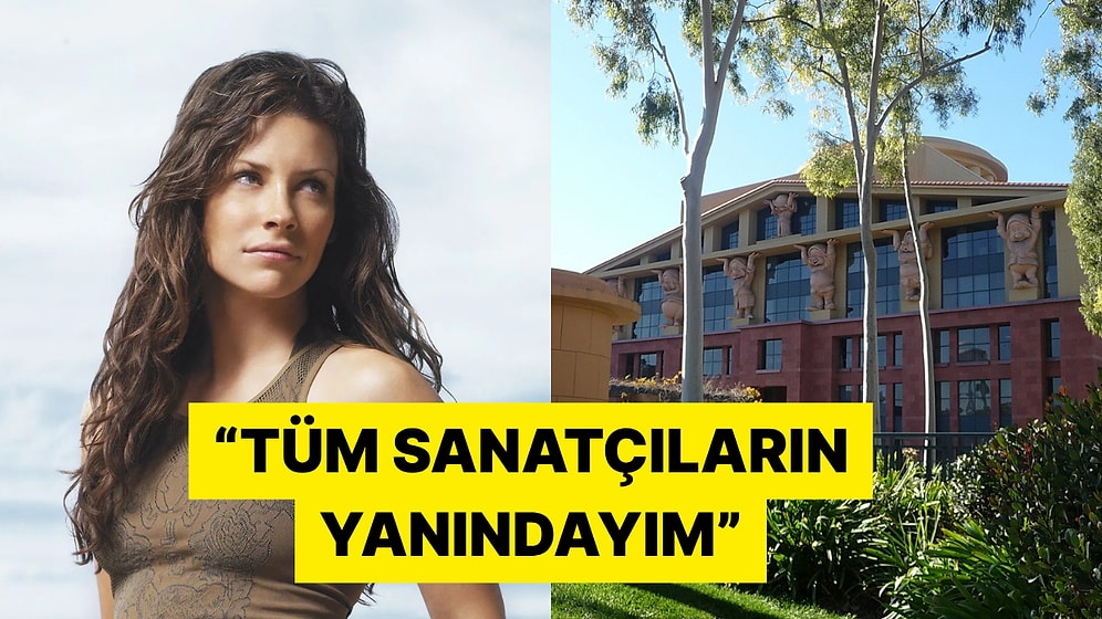 Ünlü Aktris Evangeline Lilly 1000 Sanatçısını İşten Çıkaran Disney'e Tepki Gösterdi