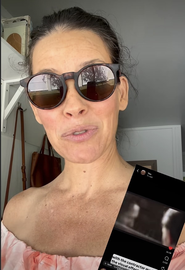 Evangeline Lilly, known from Lost and the Hobbit series, has shown her support for the artists who have been laid off.