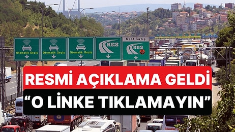 "HGS Borcu" SMS'leri İçin Karayolları Genel Müdürlüğü'nden Açıklama Geldi