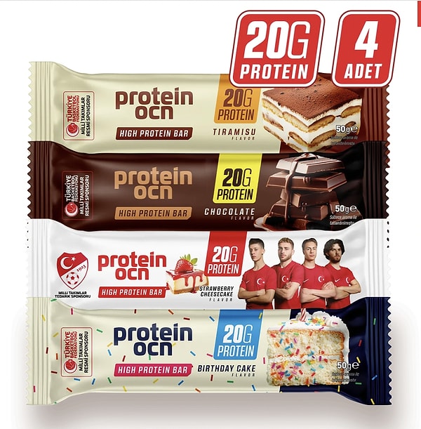 Protein Ocean Protein Bar Paketi, yolculuk esnasındaki acil enerji ihtiyacınızı en sağlıklı şekilde karşılıyor.