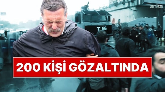 1 Mayıs’ta Gazlı Müdahale: Öğle Saatlerine Kadar 200 Kişi Gözaltına Alındı