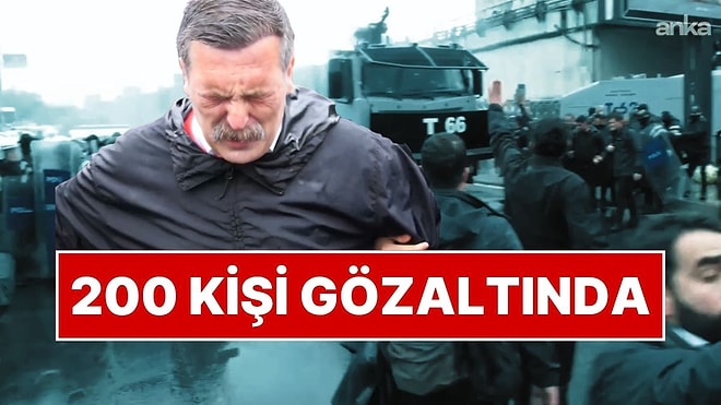 1 Mayıs’ta Gazlı Müdahale: Öğle Saatlerine Kadar 200 Kişi Gözaltına Alındı
