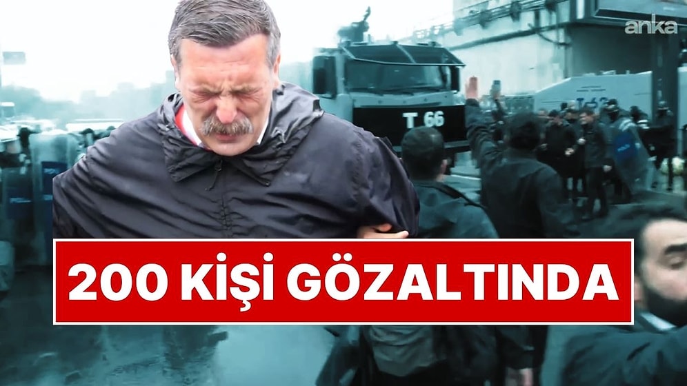 1 Mayıs’ta Gazlı Müdahale: Öğle Saatlerine Kadar 200 Kişi Gözaltına Alındı
