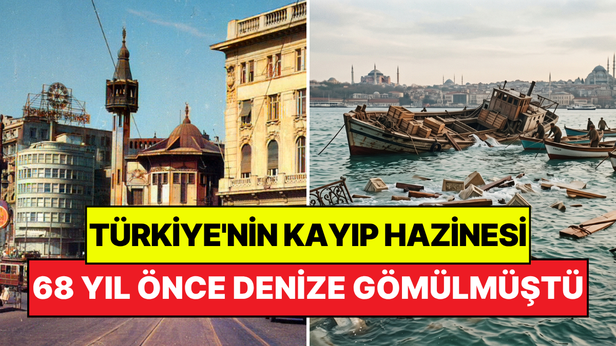 Türkiye'nin Kayıp Hazinesi Yükseliyor: Orijinal Parçaları 68 Yıl Önce Denizin Dibinde Kaybolmuştu