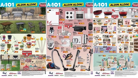 A101'e Dikiş Makinesi Geliyor! 7 Mayıs 2026 A101 Aldın Aldın Kataloğu