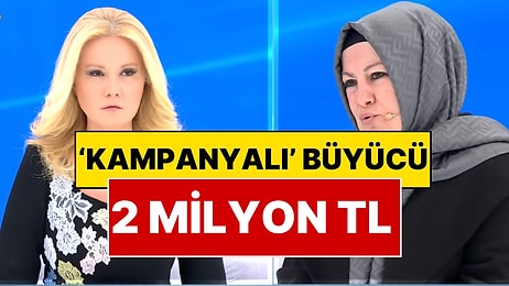 Müge Anlı’nın 'Kampanyalı' Büyücüye 2 Milyon TL Kaptıran Kadınla İmtihanı
