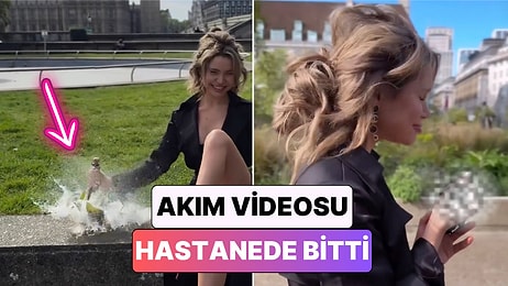 Sosyal Medyadaki Bir Akımı Denemek İsteyen Kadının Videosu Hastanede Bitti