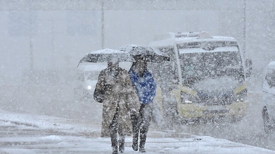 Ministry of Interior Announces: Heavy Snowfall Expected in 7 Turkish Cities