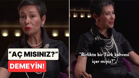 Nezaket Eğitmeni Rüzgar Mira Okan "Bir Şey İçer Misiniz?" Sorusunun Aslında Ne Kadar Kaba Olduğunu Anlattı