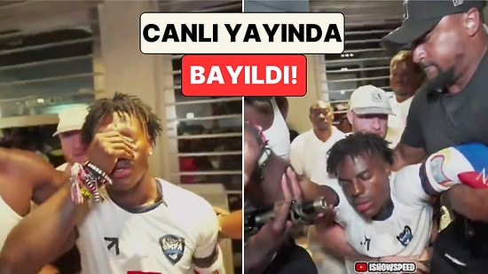14 Saatte 5 Ülke Gezdiği Bir Tura Çıkan IShowSpeed Canlı Yayında Bayıldı