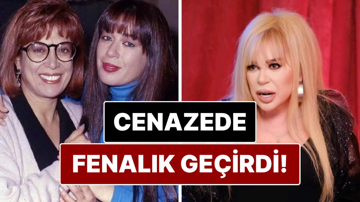 Zerrin Özer Ablası Tülay Özer'in Cenazesinde Fenalık Geçirdi!