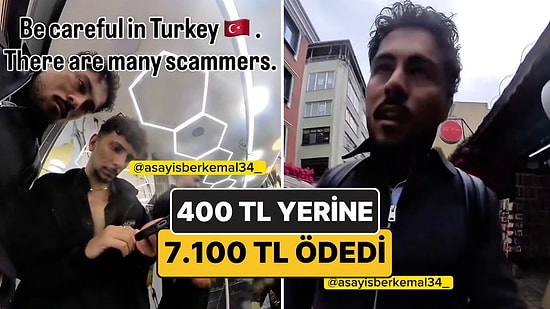 İstanbul’da "Turist Tarifesi" Pes Dedirtti: 400 TL'lik Kesim 7.100 TL Oldu!