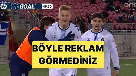 Kanada Ligi'nde Bir Futbolcu Attığı Golden Sonra Kendi İşinin Reklamını Yaptı