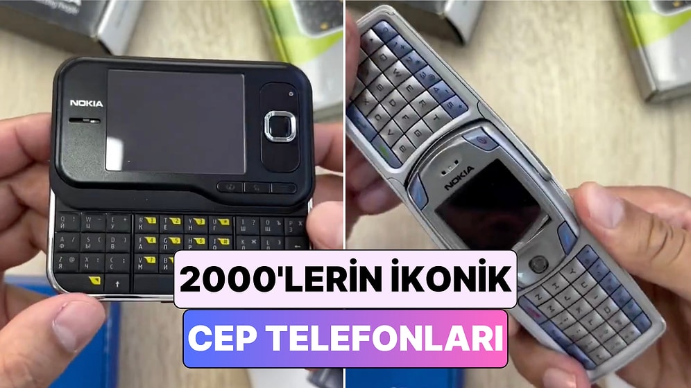 Bir İçerik Üreticisi 2000'li Yılların İkonik Cep Telefonlarını Paylaştı