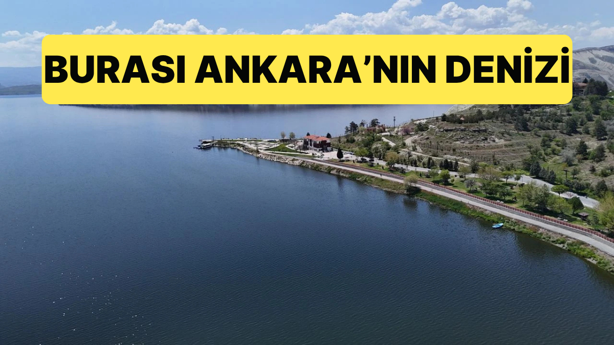 Ankara'nın Denizi Olarak Görülen Çayırhan Gölü'nün Altında Binlerce Yıllık Tarih Var