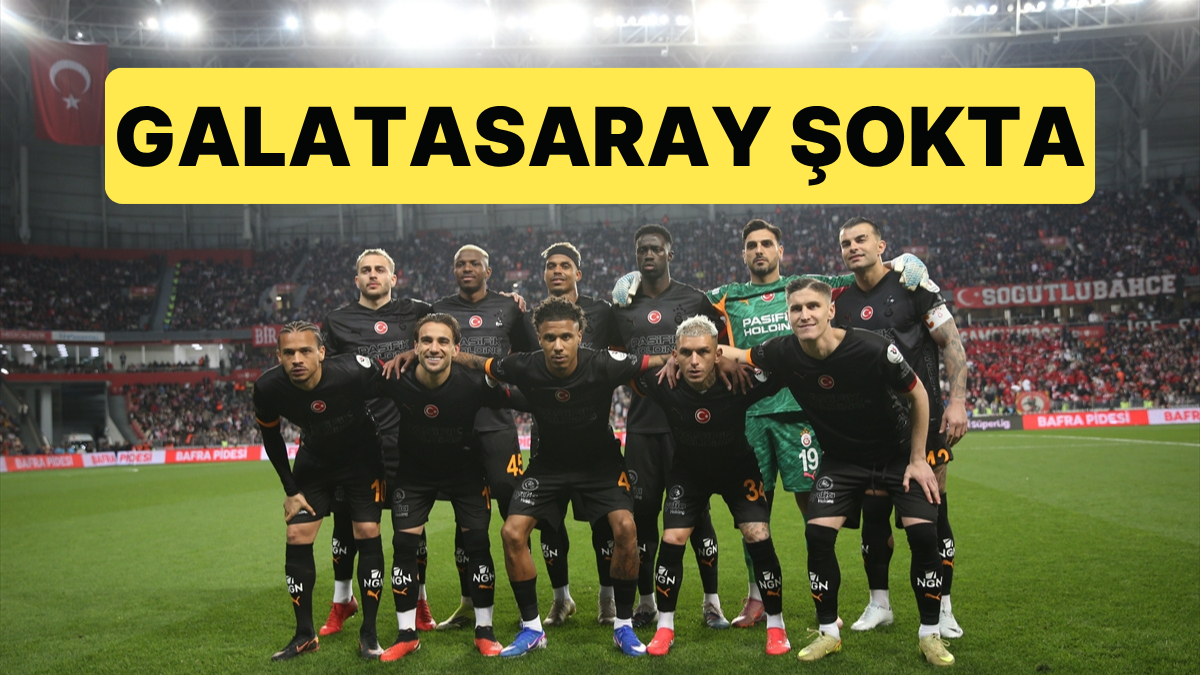 Galatasaray Şampiyonluk İçin Çıktığı Maçta Şok Üstüne Şok Yaşıyor