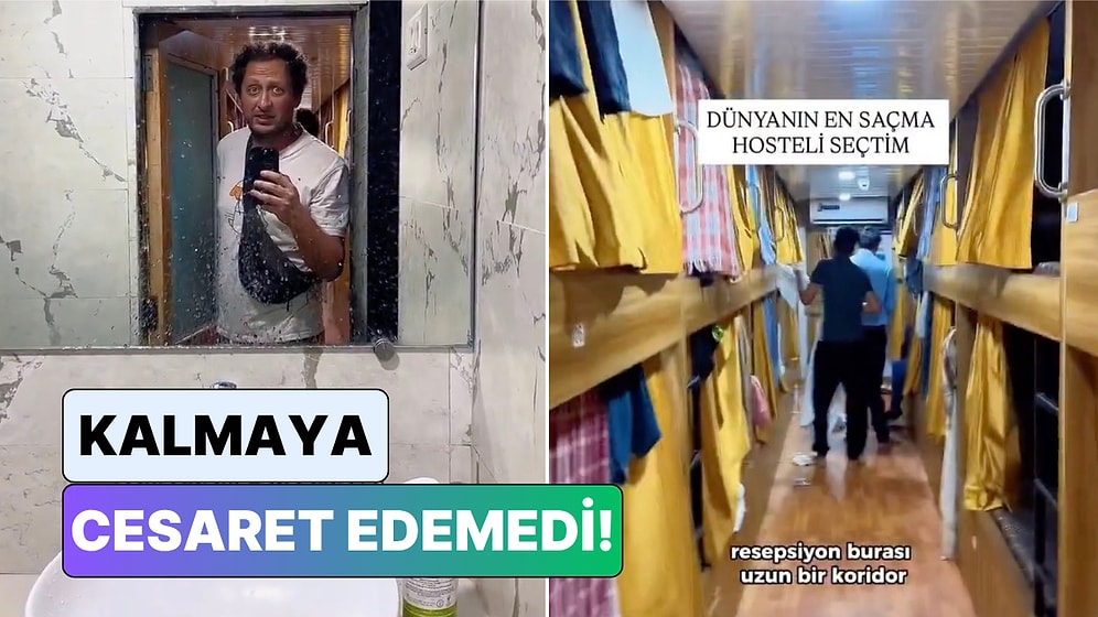 Gezgin Sinan Sağlam Mumbai'de 7 Dolara Tuttuğu Fakat Kalmaya Cesaret Edemediği Hosteli Gösterdi
