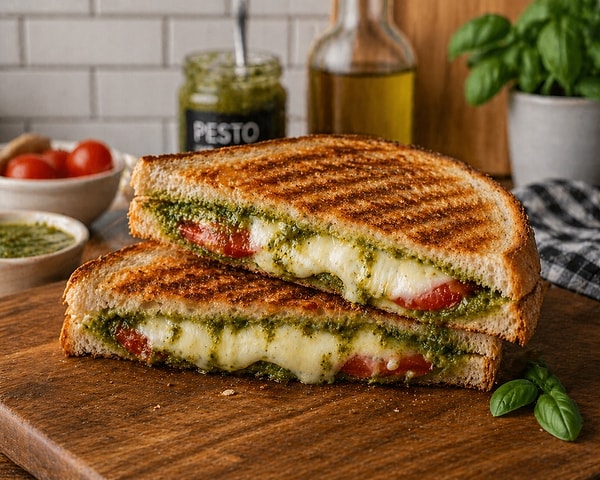 3. Klasik Pesto Mozzarella