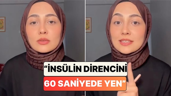 Bir Diyetisyen 60 Saniyede İnsülin Direncini Yenmenin Yolunu Anlattı