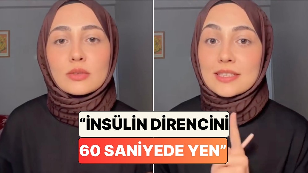 Bir Diyetisyen 60 Saniyede İnsülin Direncini Yenmenin Yolunu Anlattı