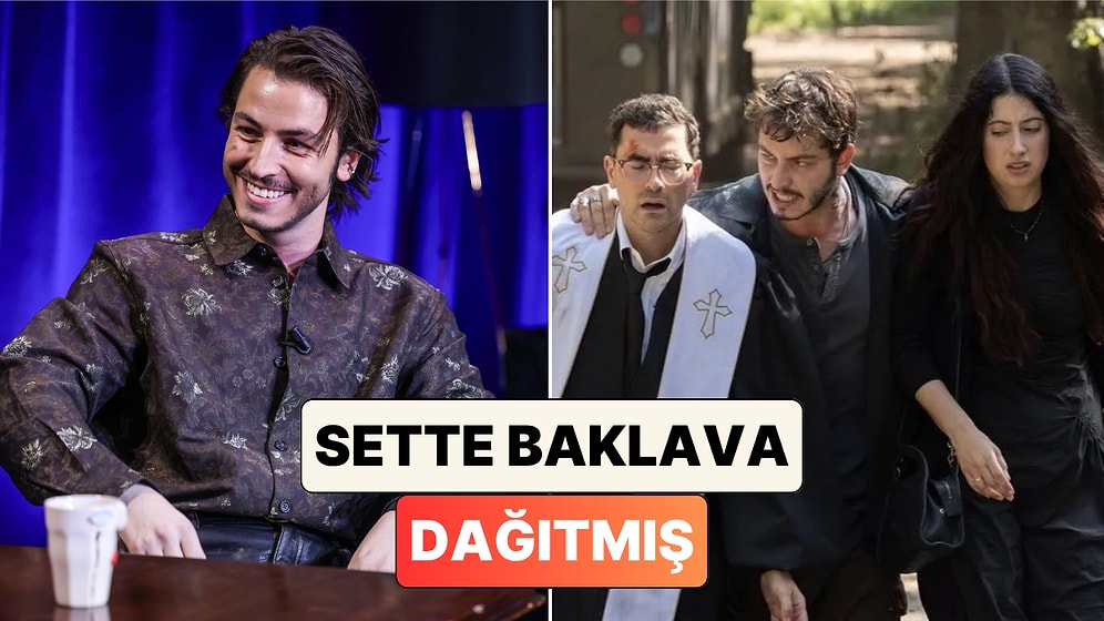 İbrahim Selim'in Programına Katılan Boran Kuzum Big Mistakes Dizisinin Setinde Baklava Dağıttığını Anlattı