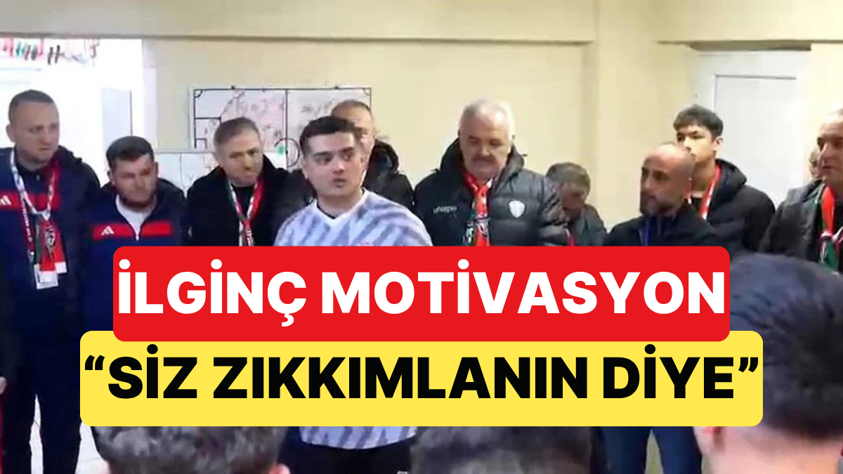 Amatör Lig'deki Motivasyon Konuşmasıyla Takımını Kenetledi: "Siz Zıkkımlanın Diye..."