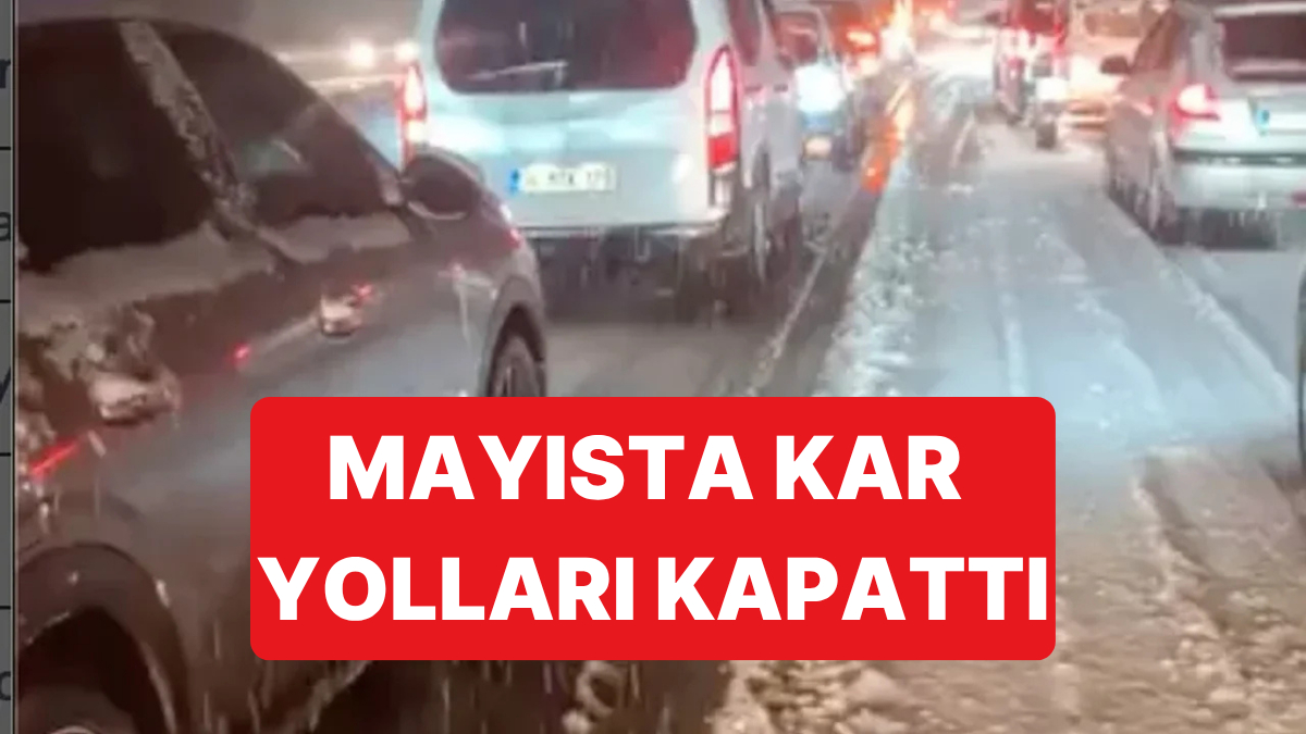 Antalya-Afyonkarahisar Yolu Kar Nedeniyle Kapandı