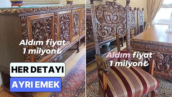 Bir Antikacı Aldığı 1 Milyon Değerindeki Mobilya Setini Paylaştı