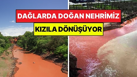 Dünyada Eşi Benzeri Yok: Türkiye'nin En Uzun Nehri Kızıla Dönüşüyor