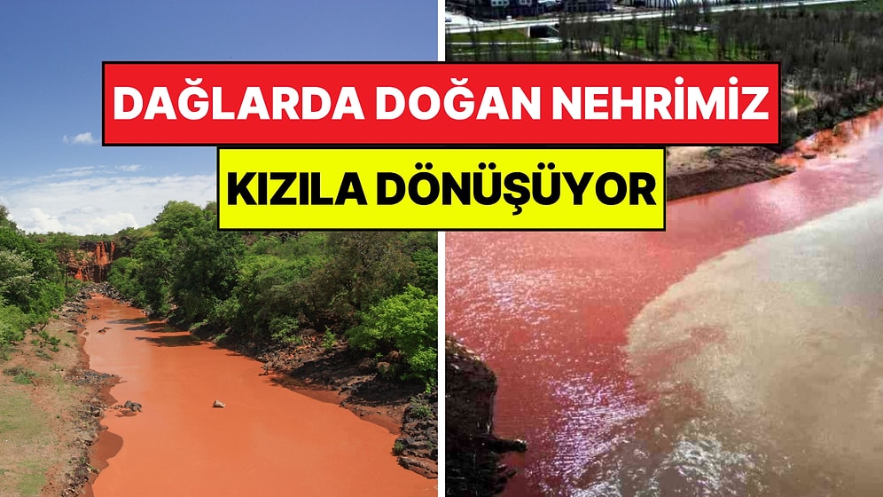 Dünyada Eşi Benzeri Yok: Türkiye'nin En Uzun Nehri Kızıla Dönüşüyor