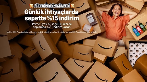 04.05.2026 tarihinde başlayan ''Süper İndirim Günleri'' günlük ihtiyaçlarınızı uygun fiyata almak için özel bir indirim sunuyor.