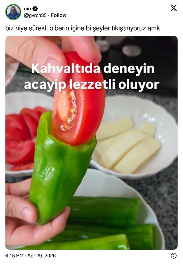 Cipsli biber denemeyen kaldı mı?