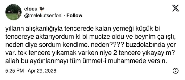 Ve o aydınlanma...