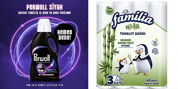 Seçili temizlik ve deterjan ürünlerinde, %25’e varan indirimler!
