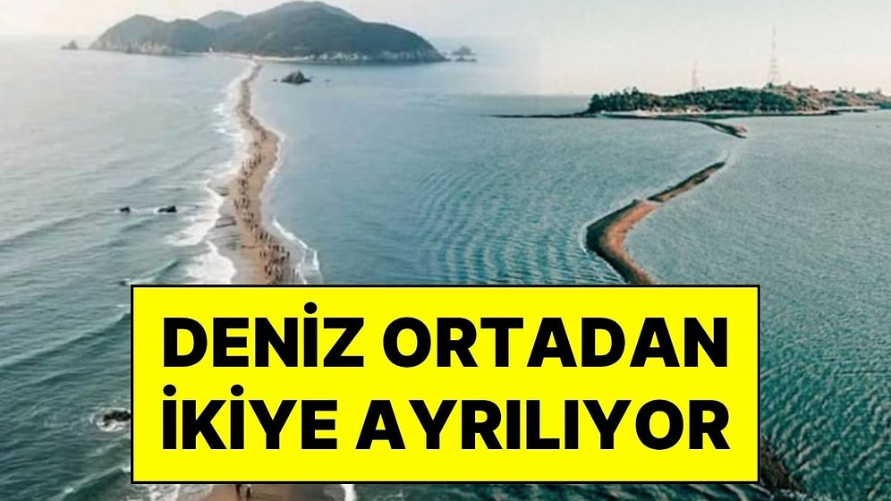 Deniz İkiye Ayrılıyor, Binlerce Kişi Ayrılan Denizin İçinde Yürüyor!