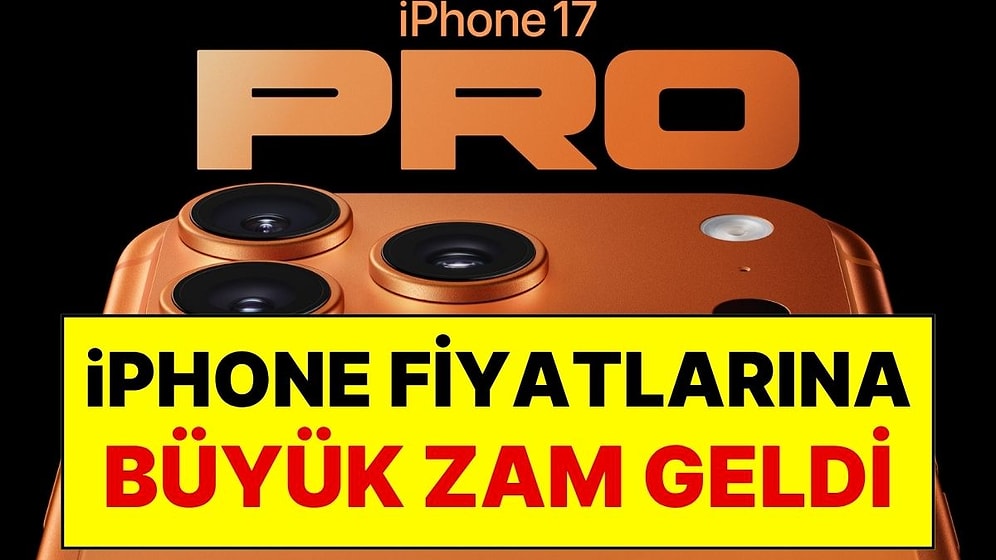 Apple Türkiye’den iPhone Fiyatlarına Dev Zam: iPhone Fiyatı 200 Bin TL’ye Dayandı!