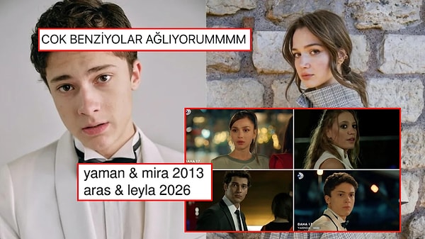 Daha 17 Dizisinin Başrolleri Medcezir Oyuncularına Benzetilince X’te Diziseverler Coştu!