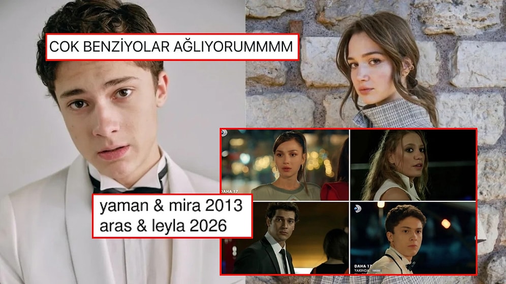 Daha 17 Dizisinin Başrolleri Medcezir Oyuncularına Benzetilince X’te Diziseverler Coştu!