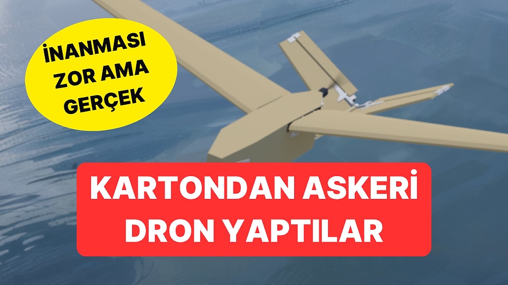 Japonlar Yine Yaptı Yapacağını: Kartondan Askeri Dron Kullanımı Başladı!