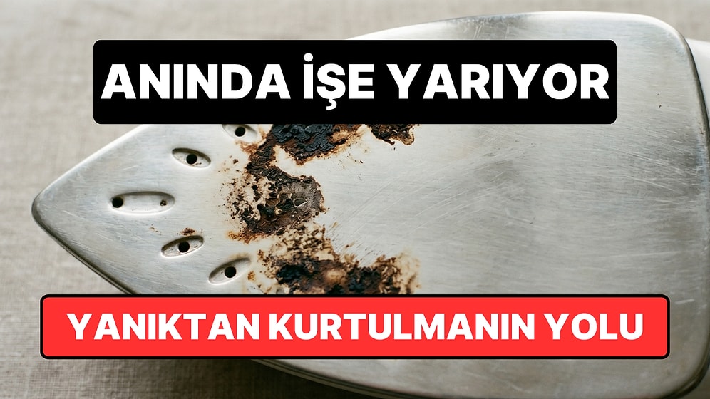 Ütü Tabanındaki Yanık İzlerinden Kurtulmanın Yolu: Meğer Çözüm Bu Kadar Basitmiş