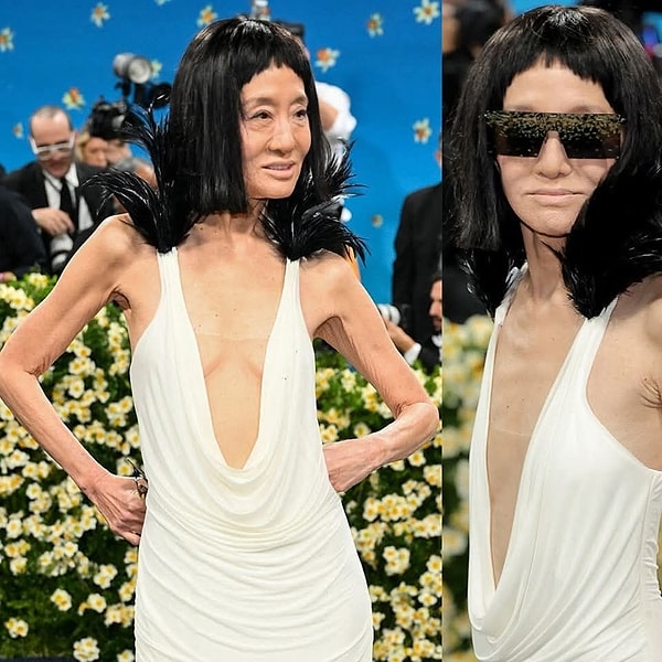 Moda dünyasının en prestijli gecesi Met Gala, bu yıl da adeta bir sanat şölenine dönüştü.