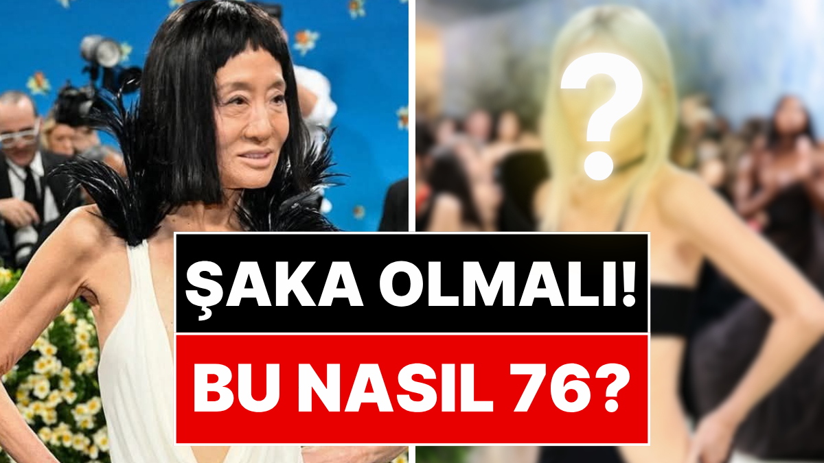 76 Yaşındaki Vera Wang Met Gala'yı Salladı!