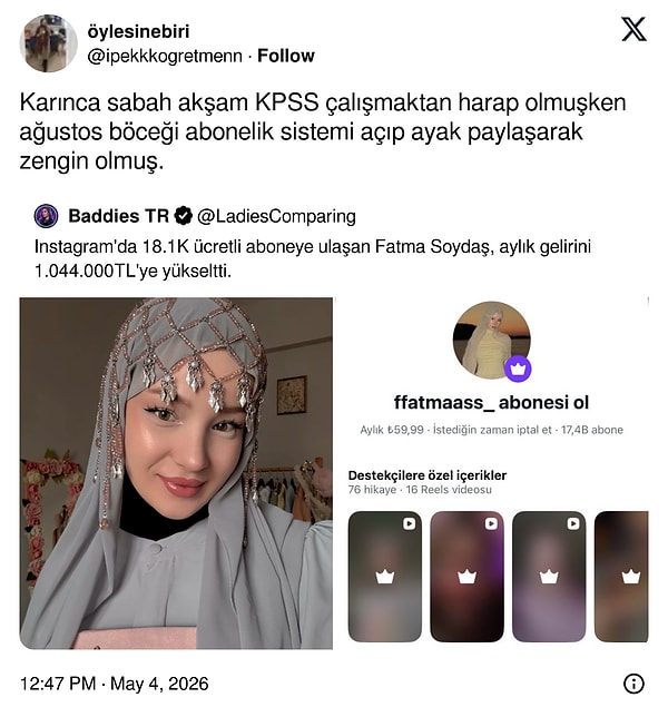 Paralara bak!